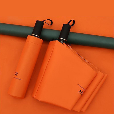 YADA 2021 INS Business Čistý čierny náter Dáždnik Skladací daždivý reverzný dáždnik pre ženy mužov UV dáždnik s písmenom YD200145