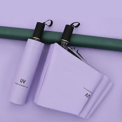 YADA 2021 INS Business Čistý čierny náter Dáždnik Skladací daždivý reverzný dáždnik pre ženy mužov UV dáždnik s písmenom YD200145