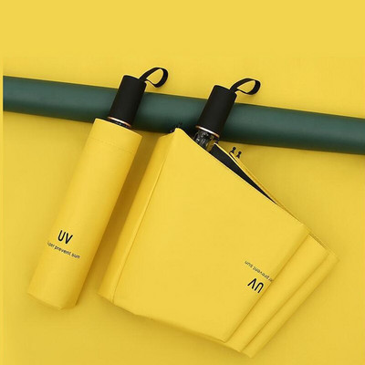 YADA 2021 INS Business Čistý čierny náter Dáždnik Skladací daždivý reverzný dáždnik pre ženy mužov UV dáždnik s písmenom YD200145