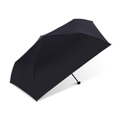 Minimalistický prenosný ultraľahký dáždnik z uhlíkových vlákien, mini dáždnik z ceruzkového peria, čierne lepidlo, anti-UV slnečník