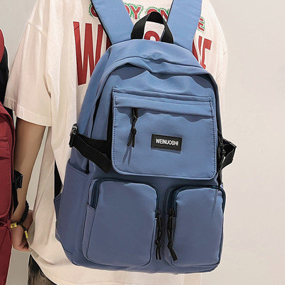 Pánsky textilný batoh s mnohými priehradkami