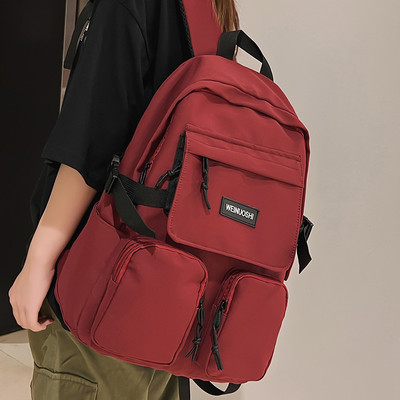 Pánsky textilný batoh s mnohými priehradkami