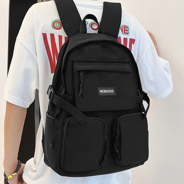 Pánsky textilný batoh s mnohými priehradkami