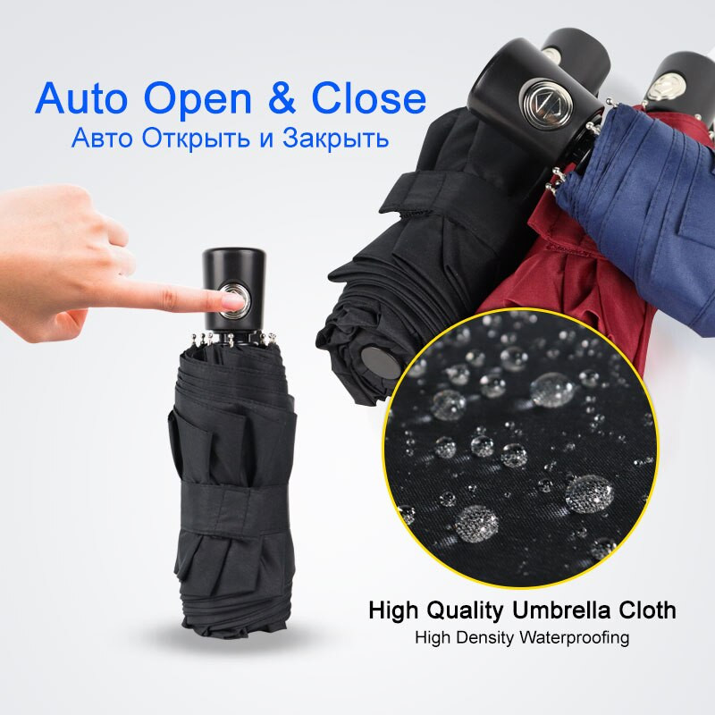 Automatický mini dáždnik, 5-násobný, nový štýl, dážďovka, dámska, detská, vetruodolná, prenosná, obchodná, vonkajšia, módna, slnečník