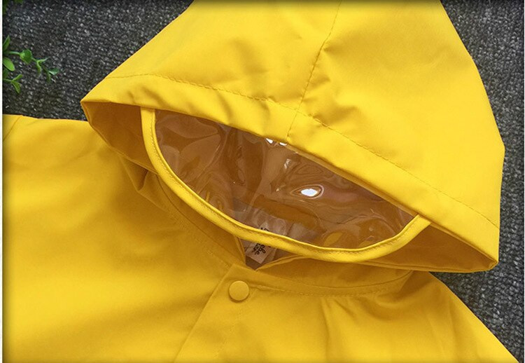 Polyesterová detská pláštenka, vonkajšia nepremokavá pláštenka pre deti, nepriepustná pončo, chlapci a dievčatá, pršiplášť