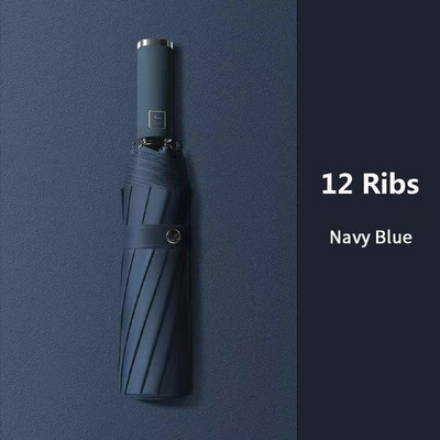 Didelis visiškai automatinis skėtis vyriškai 8/16 šonkaulių skėčiai Verslo vyrams Atsparus lietui vėjui sulankstomas skėtis nuo saulės