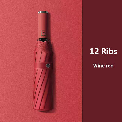 Didelis visiškai automatinis skėtis vyriškai 8/16 šonkaulių skėčiai Verslo vyrams Atsparus lietui vėjui sulankstomas skėtis nuo saulės