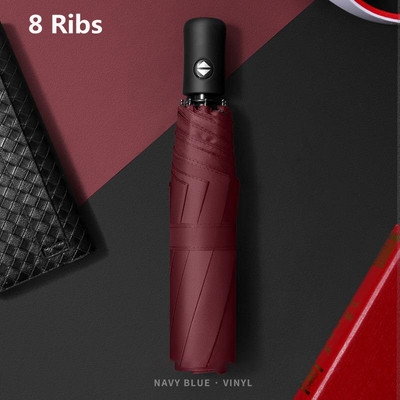 Didelis visiškai automatinis skėtis vyriškai 8/16 šonkaulių skėčiai Verslo vyrams Atsparus lietui vėjui sulankstomas skėtis nuo saulės