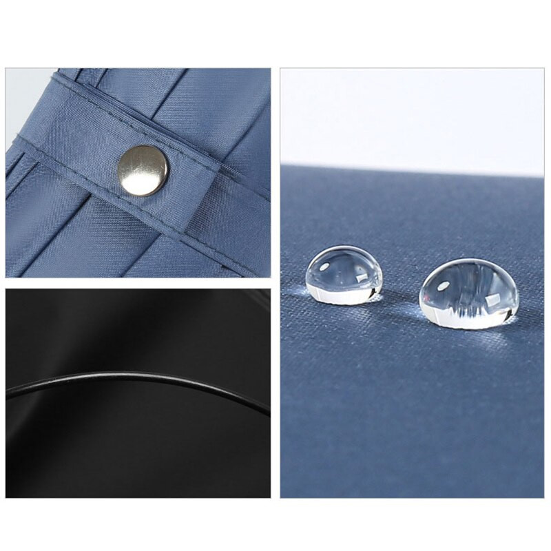 Didelis visiškai automatinis skėtis vyriškai 8/16 šonkaulių skėčiai Verslo vyrams Atsparus lietui vėjui sulankstomas skėtis nuo saulės