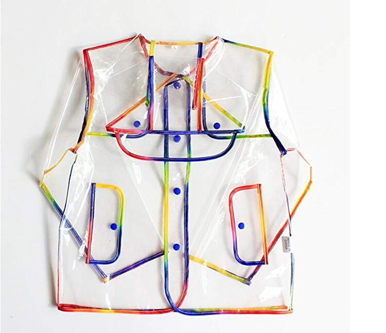 Moda Transparentă Copii Băieți Jachetă de ploaie copii Fete Pelenă de ploaie Cu glugă În aer liber turneu gros Transparent Impermeabil Poncho Îmbrăcăminte de ploaie