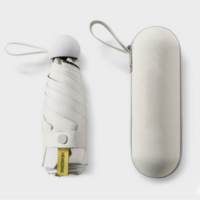 Putni kišobran s UV zaštitom Ženski vinilni Upf50+ 50% popusta 6k Ultralaki vodootporan Vjetrootporan Anti-UV suncobran Kišna oprema