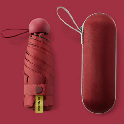 Putni kišobran s UV zaštitom Ženski vinilni Upf50+ 50% popusta 6k Ultralaki vodootporan Vjetrootporan Anti-UV suncobran Kišna oprema