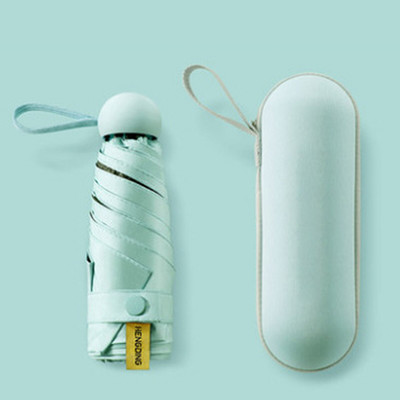 Putni kišobran s UV zaštitom Ženski vinilni Upf50+ 50% popusta 6k Ultralaki vodootporan Vjetrootporan Anti-UV suncobran Kišna oprema