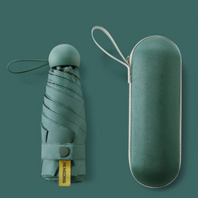 Putni kišobran s UV zaštitom Ženski vinilni Upf50+ 50% popusta 6k Ultralaki vodootporan Vjetrootporan Anti-UV suncobran Kišna oprema