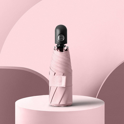 8-dielny automatický dáždnik s 8 kostami, odolný voči dažďu, proti UV žiareniu, vreckový dažďový záves, pre mužov a ženy, outdoorový, cestovný, obchodný, skladací slnečník