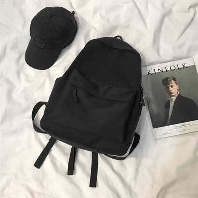 Pánsky plátený batoh s vreckom - dvojfarebný