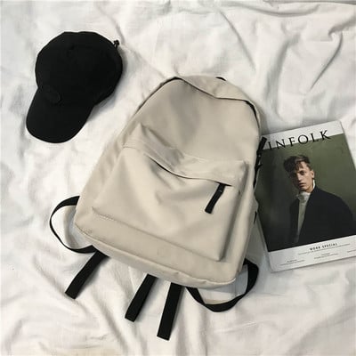 Pánsky plátený batoh s vreckom - dvojfarebný