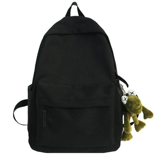 Pánsky plátený batoh s vreckom - dvojfarebný