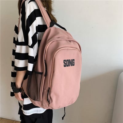 Nový model textilného batohu s nápisom pre mužov