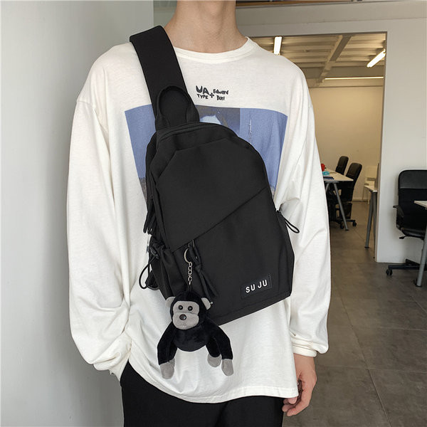 Pánsky textilný batoh s ramenným popruhom