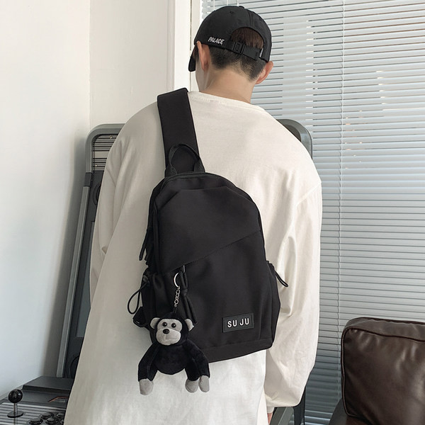 Pánsky textilný batoh s ramenným popruhom