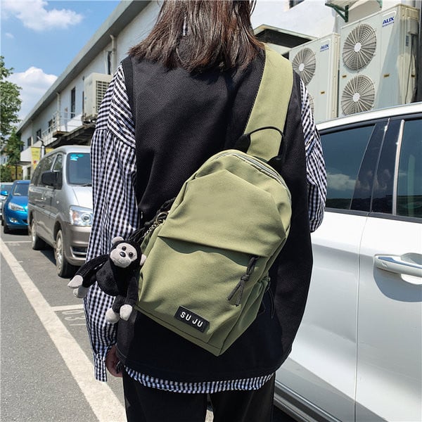 Pánsky textilný batoh s ramenným popruhom