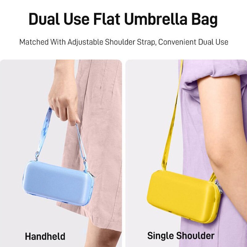 Skėtis Sun Rain Super lengvas nešiojamasis kortelės skėtis Skėtis Skėtis Skėtis Skėtis nuo saulės Sulankstomas skėtis nuo saulės Mini skėtis mažas dydis, lengvai laikomas