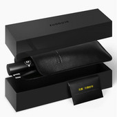 Nemecký luxusný dáždnik, pánsky plne automatický skladací dáždnik do auta, vetruodolný, obchodný, UV dáždnik, darčeková sada SY125