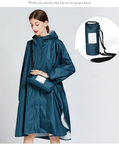 Nylonový pršiplášť, zákop, dámsky tenký nepremokavý pršiplášť, vonku, turistika, mäkký pršiplášť, plášť, pončo, Chubasqueros, PU povlak