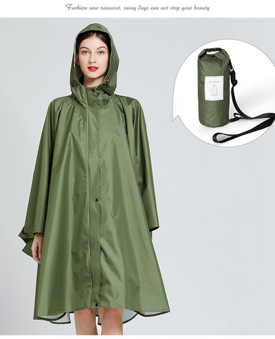 Nylonový pršiplášť, zákop, dámsky tenký nepremokavý pršiplášť, vonku, turistika, mäkký pršiplášť, plášť, pončo, Chubasqueros, PU povlak