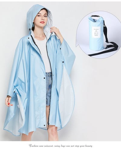 Nylonový pršiplášť, zákop, dámsky tenký nepremokavý pršiplášť, vonku, turistika, mäkký pršiplášť, plášť, pončo, Chubasqueros, PU povlak