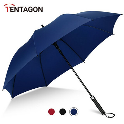 45-palcový automatický dáždnik s dlhou rukoväťou pre mužov, golfový dáždnik, vetruodolný luxusný biznis pánsky veľký dáždnik pre ženy, doprava zdarma