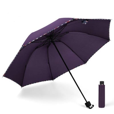 Anti-UV sulankstomas skėtis, vyriškas aštuonių kaulų automobilis, prabangūs dideli verslo skėčiai vyrams nuo lietaus moterims dovanų skėtis, atsparus vandeniui