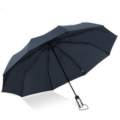 Vetruodolný trojskladací automatický dáždnik, dáždnik pre ženy, luxusný veľký vetruodolný dáždnik pre mužov, rám, vetruodolný, vysoká kvalita