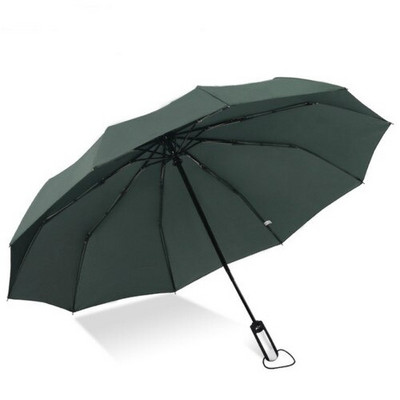 Vetruodolný trojskladací automatický dáždnik, dáždnik pre ženy, luxusný veľký vetruodolný dáždnik pre mužov, rám, vetruodolný, vysoká kvalita