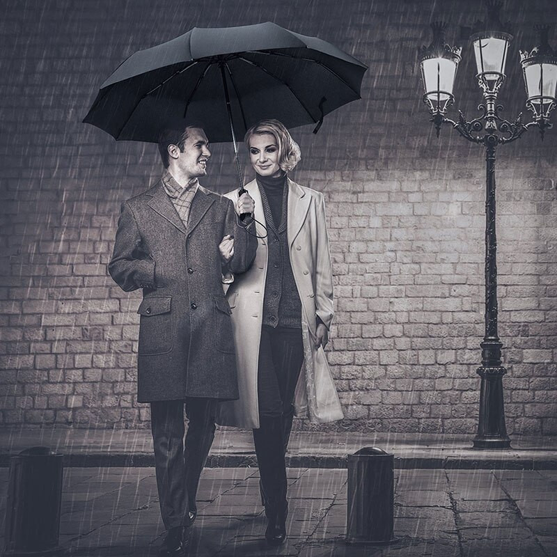 Vetruodolný trojskladací automatický dáždnik, dáždnik pre ženy, luxusný veľký vetruodolný dáždnik pre mužov, rám, vetruodolný, vysoká kvalita