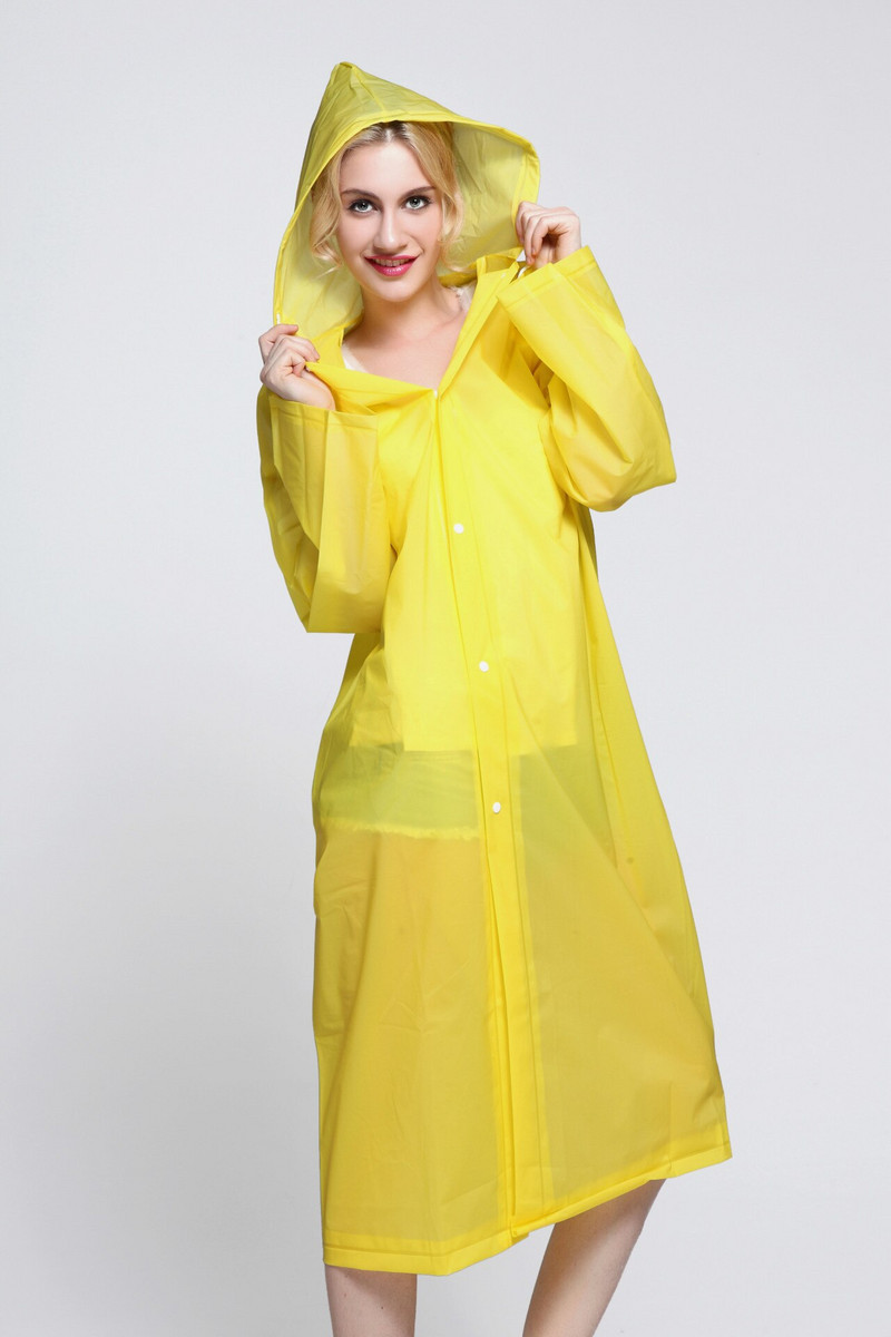 Moteriškas lietpaltis Vyriškas juodas lietaus drabužių užvalkalas Nepralaidus lietaus drabužis Poncho vandeniui atsparus gobtuvas nuo lietaus Paltas nuo lietaus su gobtuvu