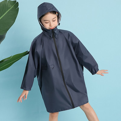 Nový módny batoh s dlhým rukávom pre študentov základných škôl, pršiplášť, vonkajší, pre deti, pre stredných a veľkých chlapcov a dievčatá, dážď