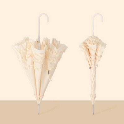 Zabava Proslava vjenčanja Marry Kišobran Vintage Victorian Outdoor Cos Čipkani Princess Čipkasti kišobran Crno Ružičasto Ljubičasto Bijelo