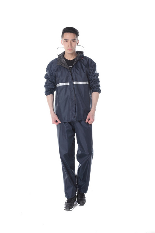 Zahustený motocyklový pršiplášť, delený pršiplášť pre dospelých, pršiplášť pre mužov a ženy, tenký reflexný pršiplášť pre jazdu na bicykli, bezpečnostný pršiplášť