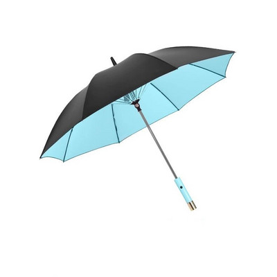 Ljeto Cool Kišobran s ventilatorom na otvorenom Duga ručka Kišobrani za plažu otporni na sunce i kišu UV punjenje Poklon za muškarce Žene