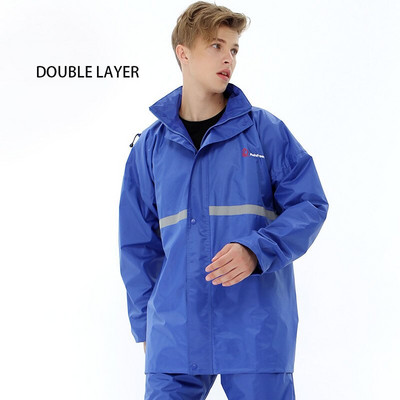 Letný delený pršiplášť, reflexný nepremokavý vetruodolný pončo, jednofarebný, pre dospelých, elektrický bicykel, jazda na bicykli, vonkajšia cestovná pláštenka