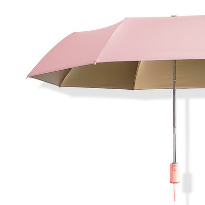 Automatski otporan na vjetar Prijenosni sklopivi kišobran Ženski kompaktni putni Zaštita od sunca Suncobran Luksuzni zlatni Paraguas Muški