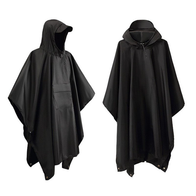 Dospelý núdzový nepremokavý pršiplášť Poncho Turistika Kempovanie Pršiplášť s kapucňou Motocyklový pršiplášť Ochranné vybavenie Kempovanie Pršiplášť