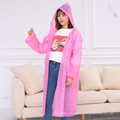 Opakovane priehľadný dlhý pršiplášť pre mužov a ženy, nepremokavý pršiplášť, outdoorová bunda, unisex, cyklistika, turistika, pršiplášť