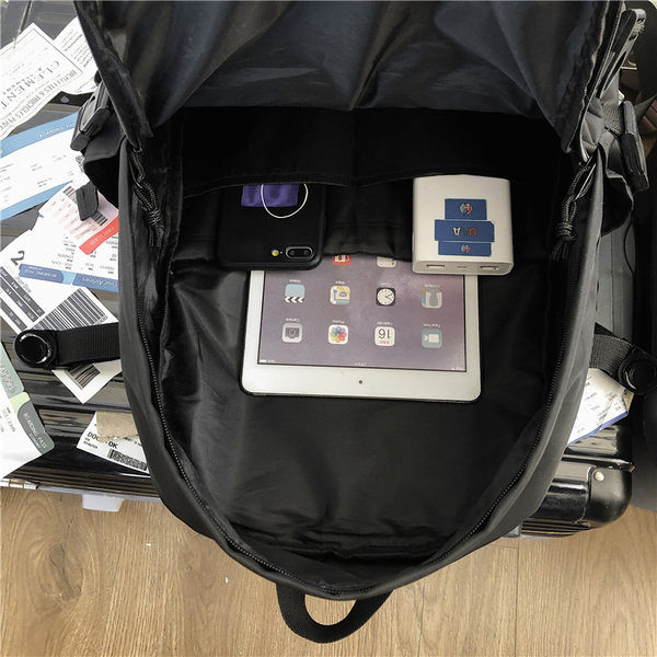 Textil hátizsák zsebekkel férfiaknak