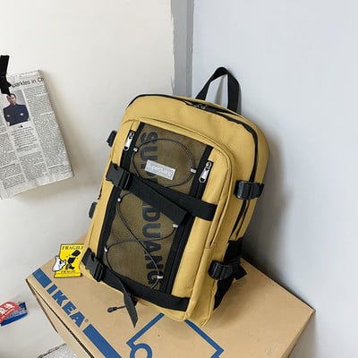 Pánsky sieťovaný batoh s vreckami