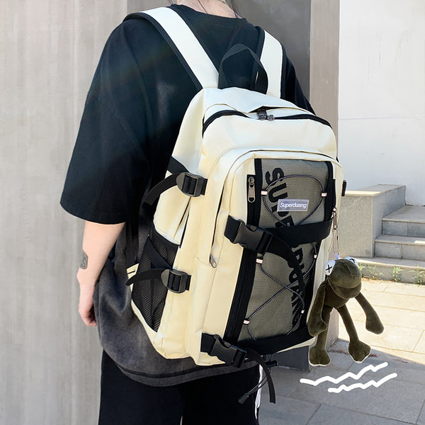 Pánsky sieťovaný batoh s vreckami