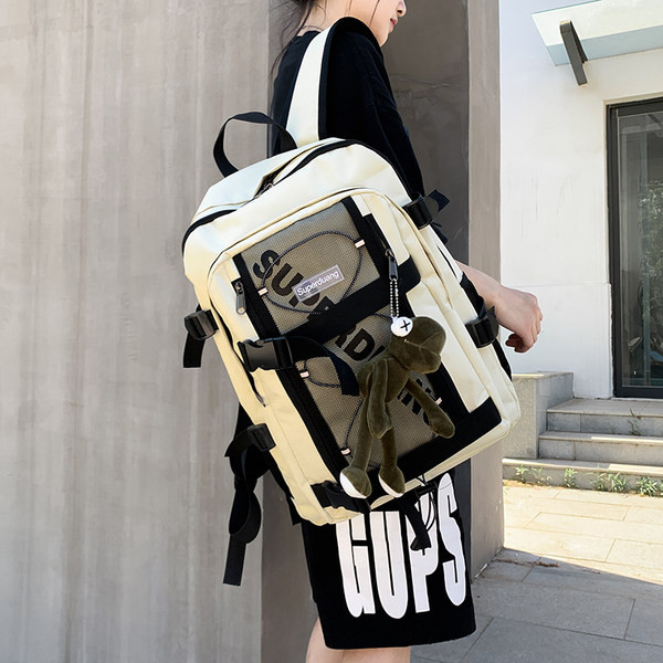 Pánsky sieťovaný batoh s vreckami