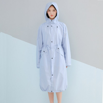 Esőkabát női vízálló kabát horgász kapucnis férfi poncsó utazás hosszú széldzseki könnyű lányok esőkabátok sárga rózsaszín kék